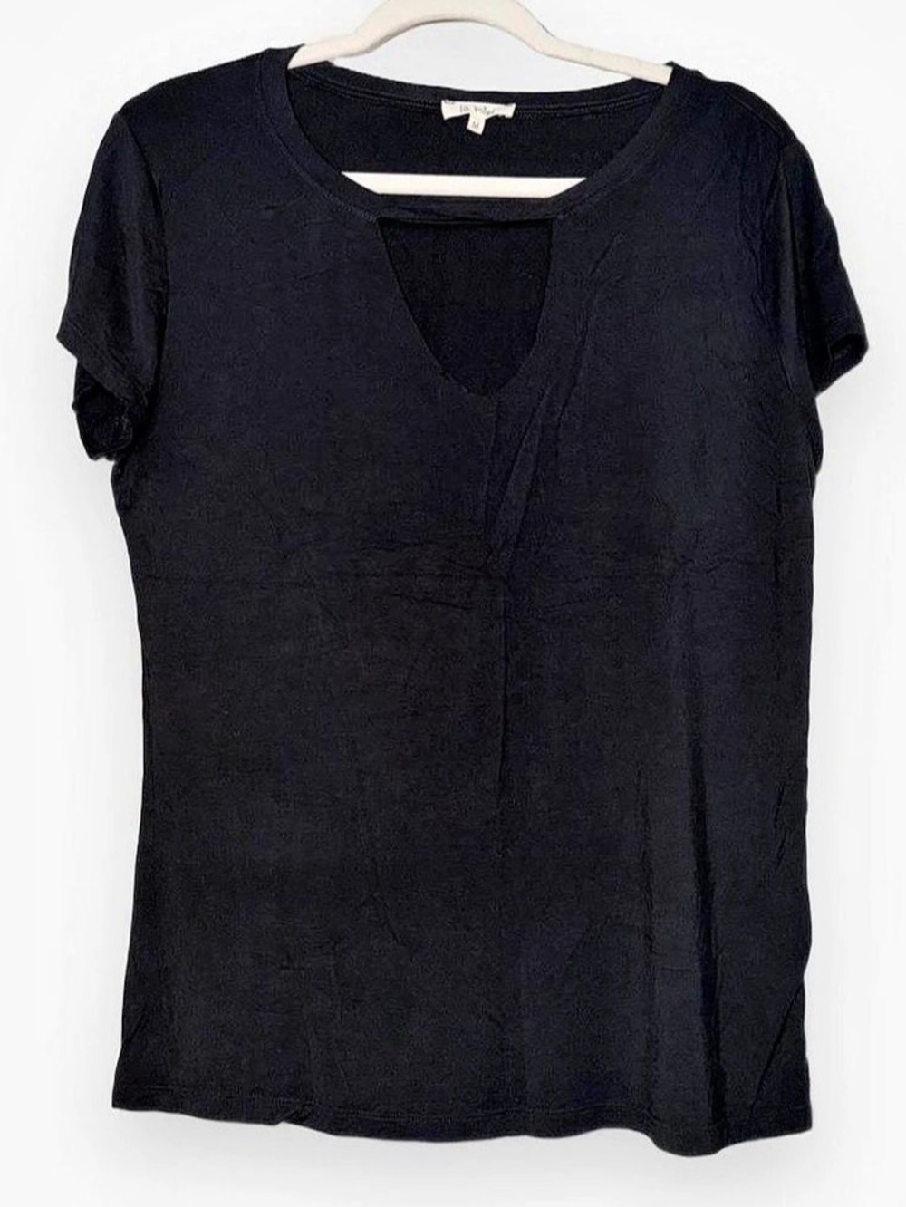 la miel Black Short Sleeve Top
